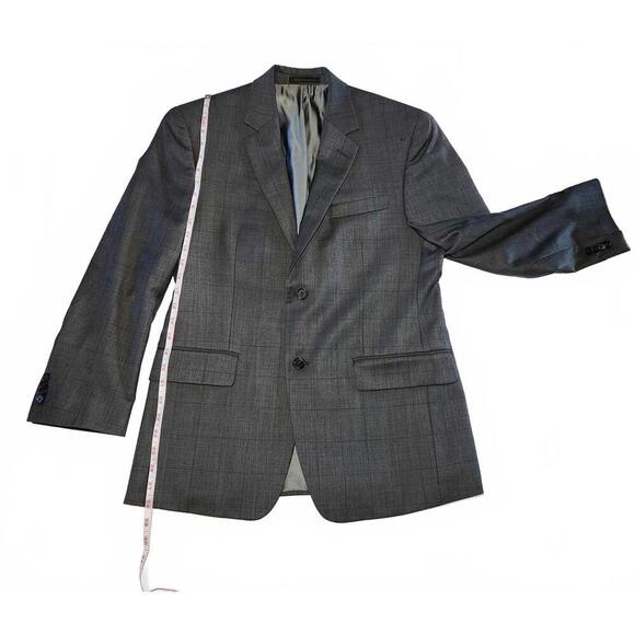 Michael Kors Stylish Gray Suit Jacket Blazer - Picture 7 of 10